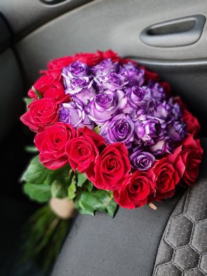 دسته گل روز زن
