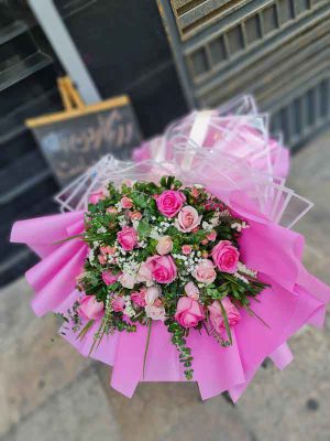 دسته گل ترکیبی برای هدیه روز مرد