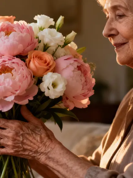 بهترین-گل-برای-روز-مادر؛-دسته-گل-لوکس-و-ترکیبی-در-دستان-مادر